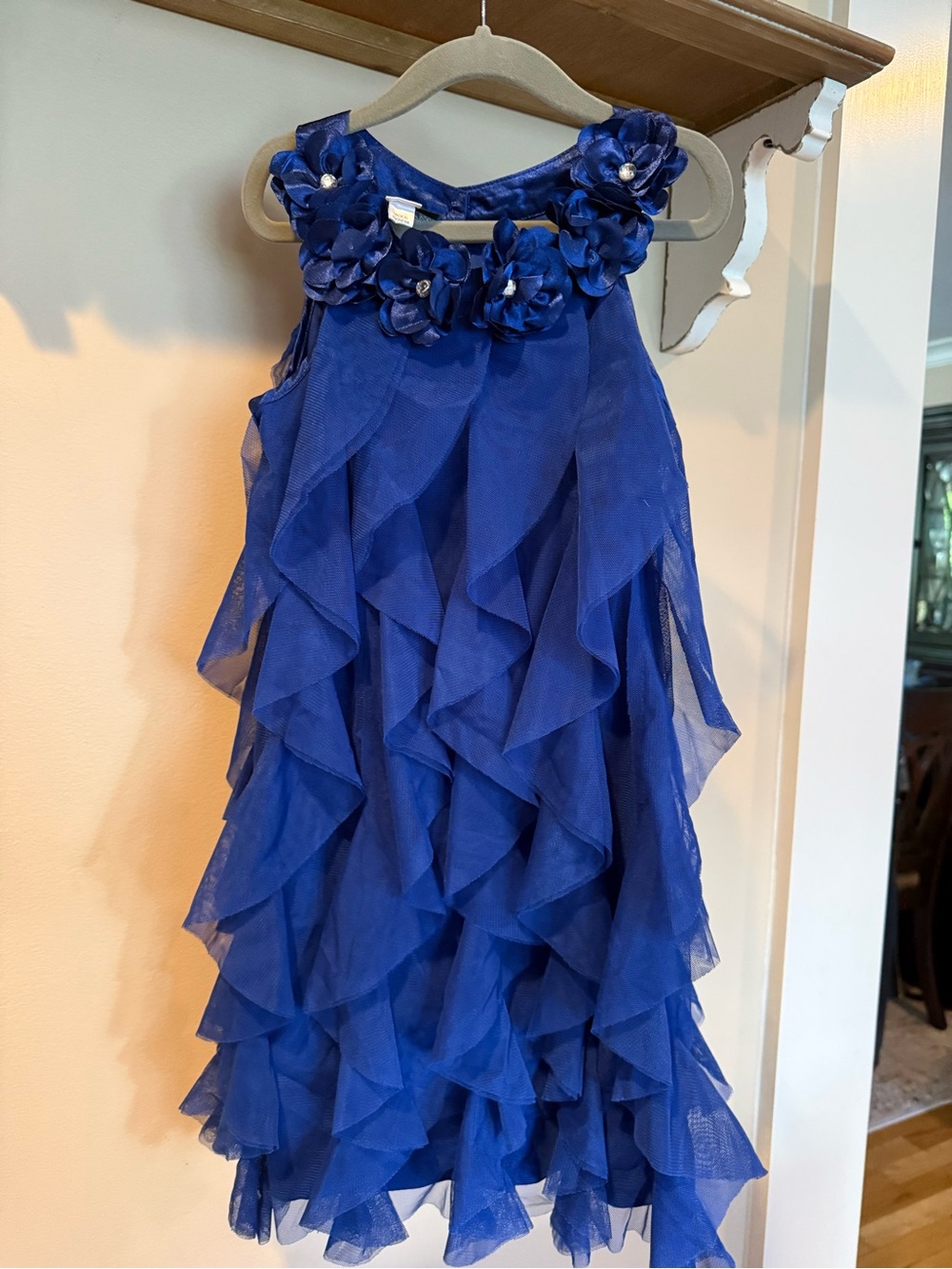 Biscotti Ruffled Tulle Party Dress